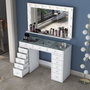 Hanah Home Mesa de Maquillaje BJ197 - 5175 con 13 Focos
